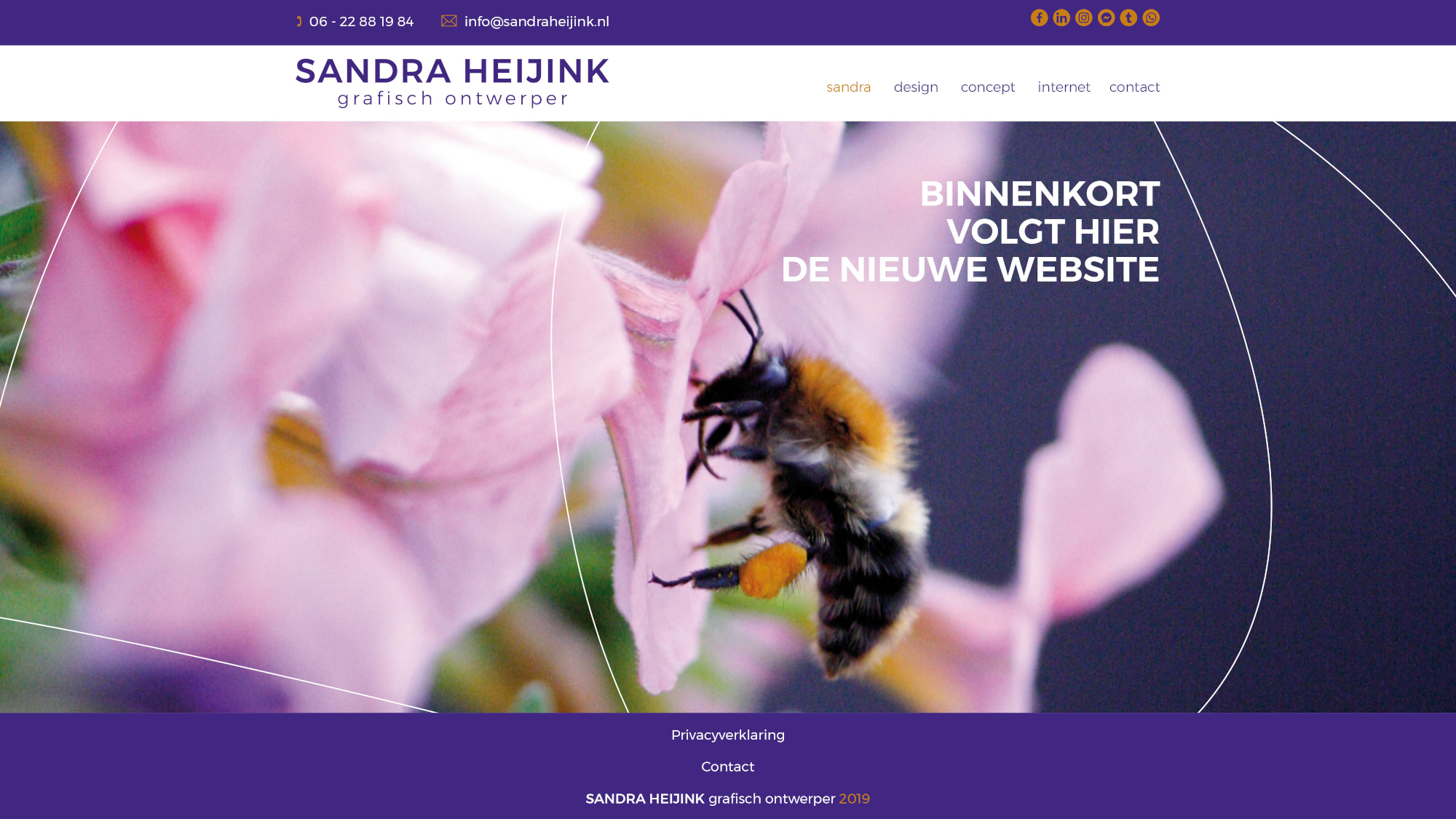 sandra heijink tijdelijke voorpagina